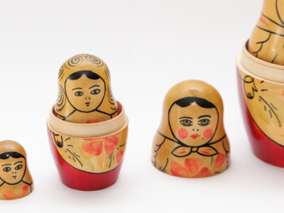 85-09980cc0 Object lesson - Jesus' parable of the prodigal son: Matryoshka doll and learning to forgive