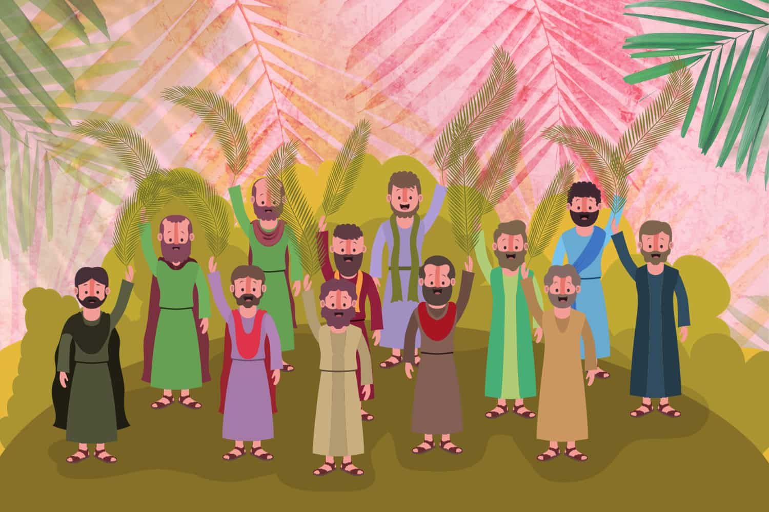 Lesson%20-%20NT%20Easter%2001%20-%20Palm%20Sunday%201%20Hosanna%20to%20the%20king-7298cb7c Messiah / Christ