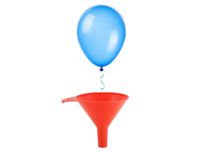 116-91a65e86 Game - NT: Acts 2: Pentecost - Catch that balloon in a funnel